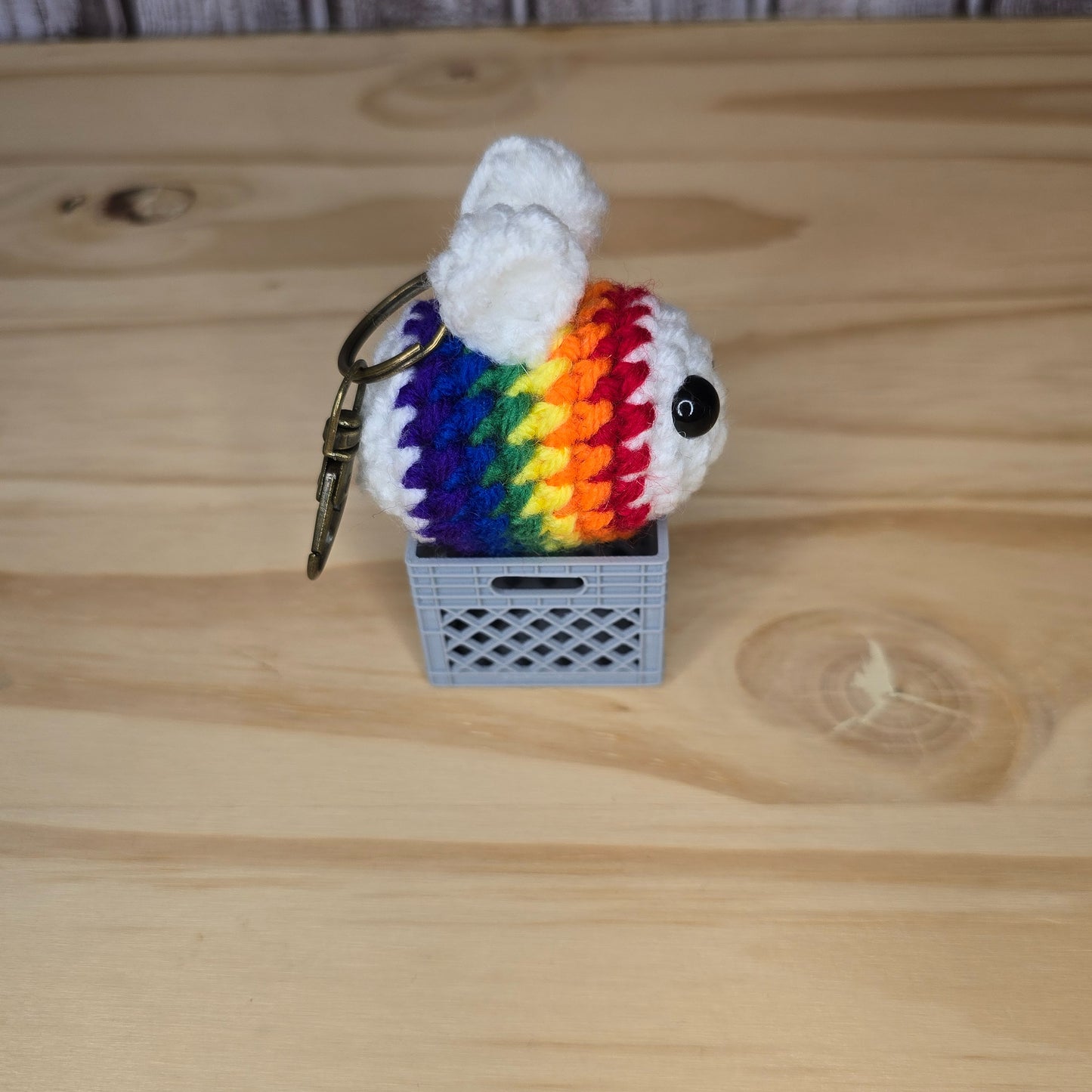 Queer Bee Keychains