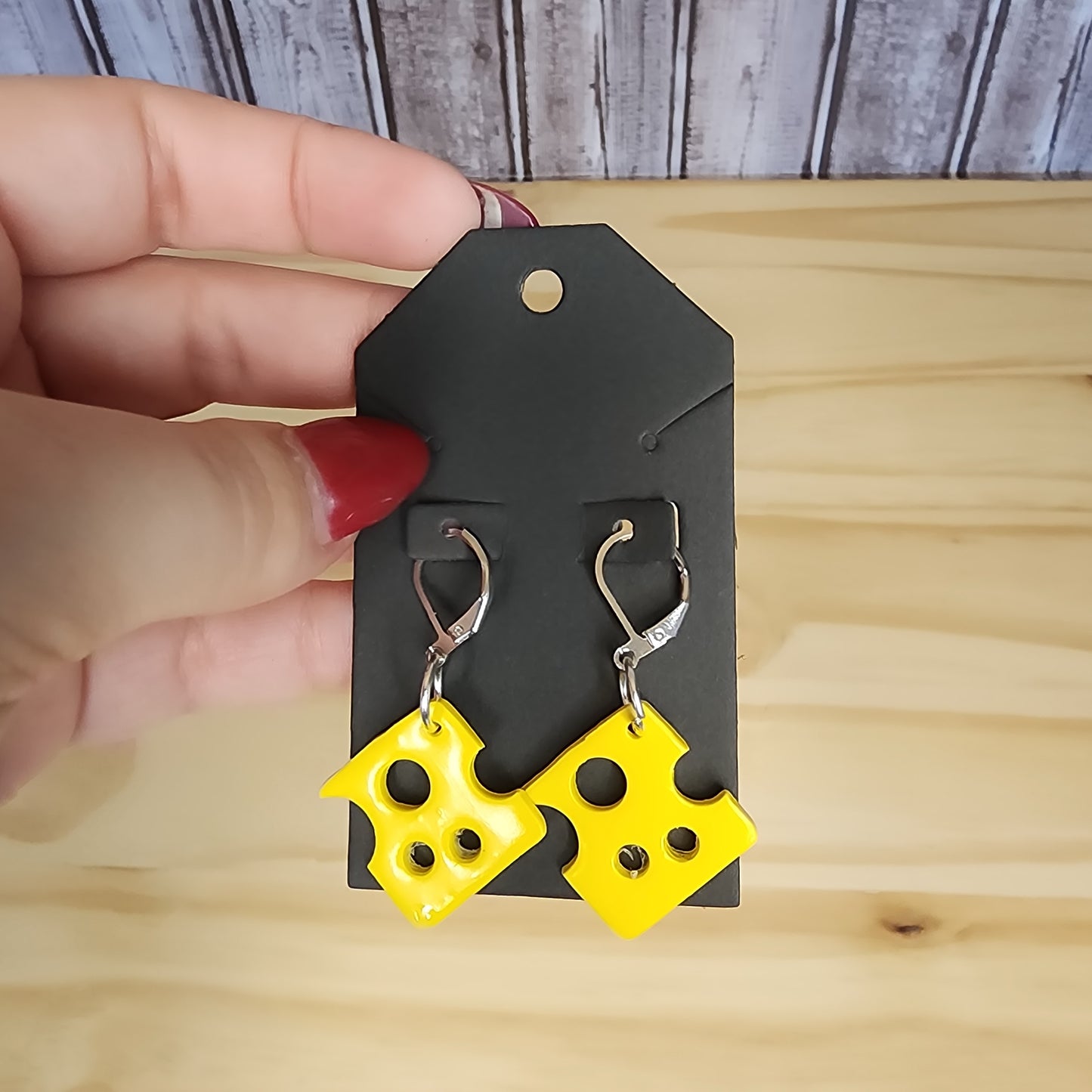 Cheese Slice Stitch Marker