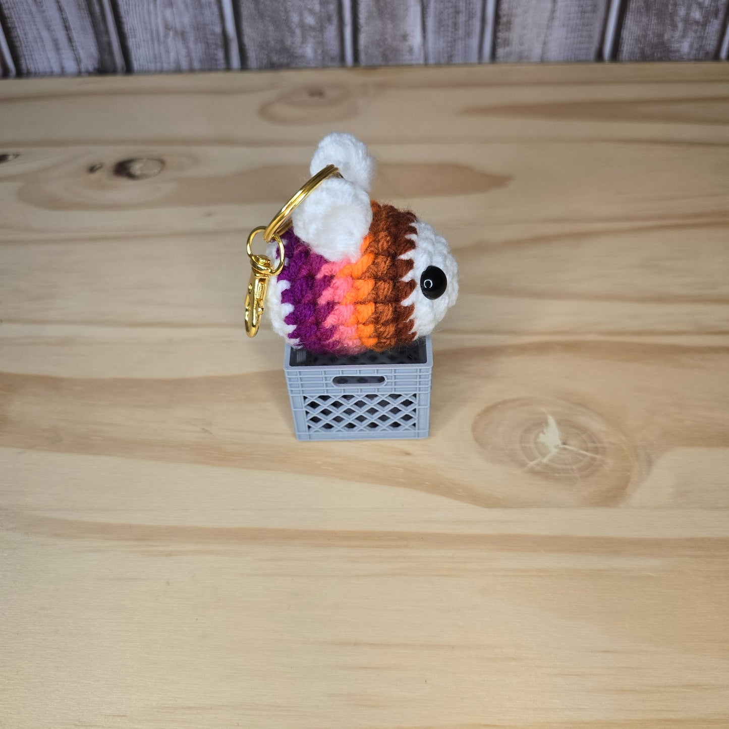 Queer Bee Keychains