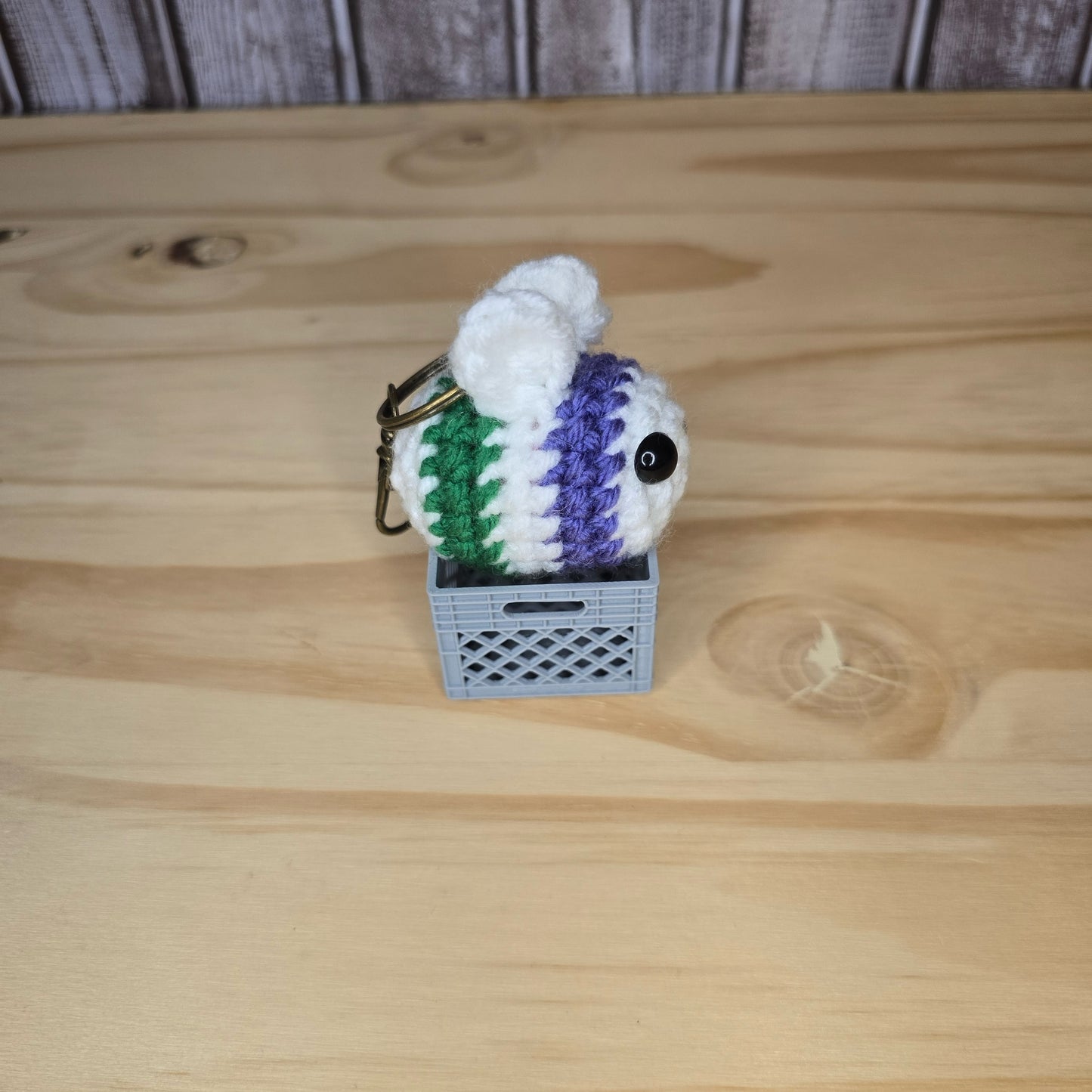 Queer Bee Keychains