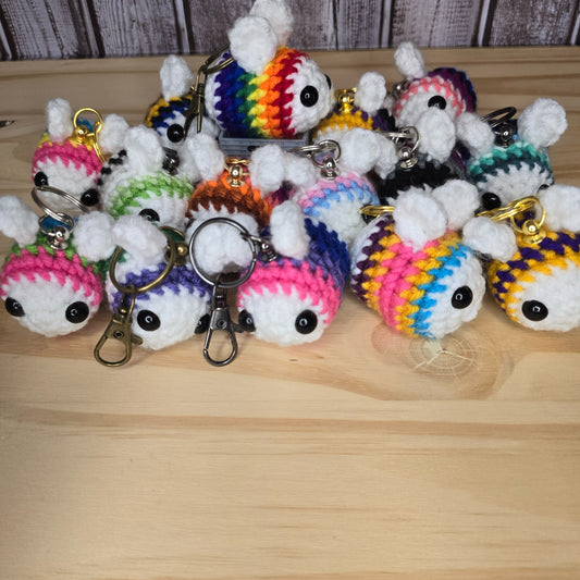 Queer Bee Keychains