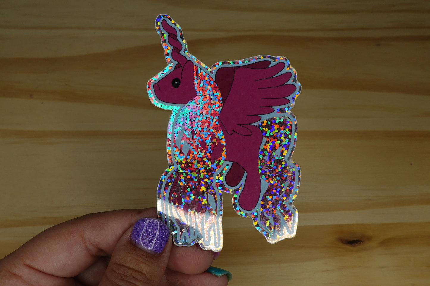 Pink Alicorn Sticker