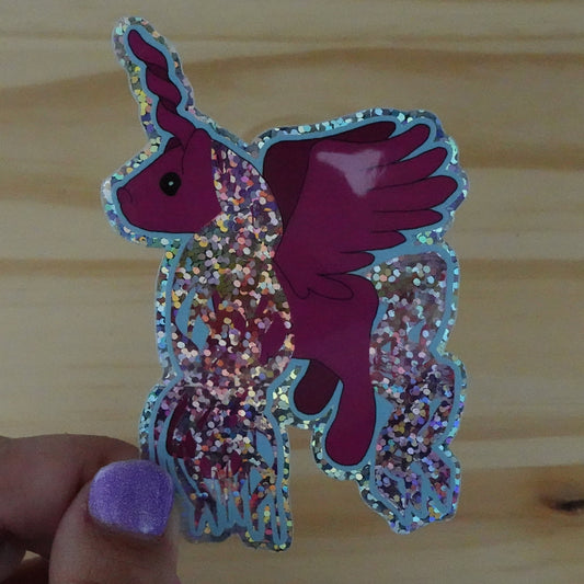 Pink Alicorn Sticker