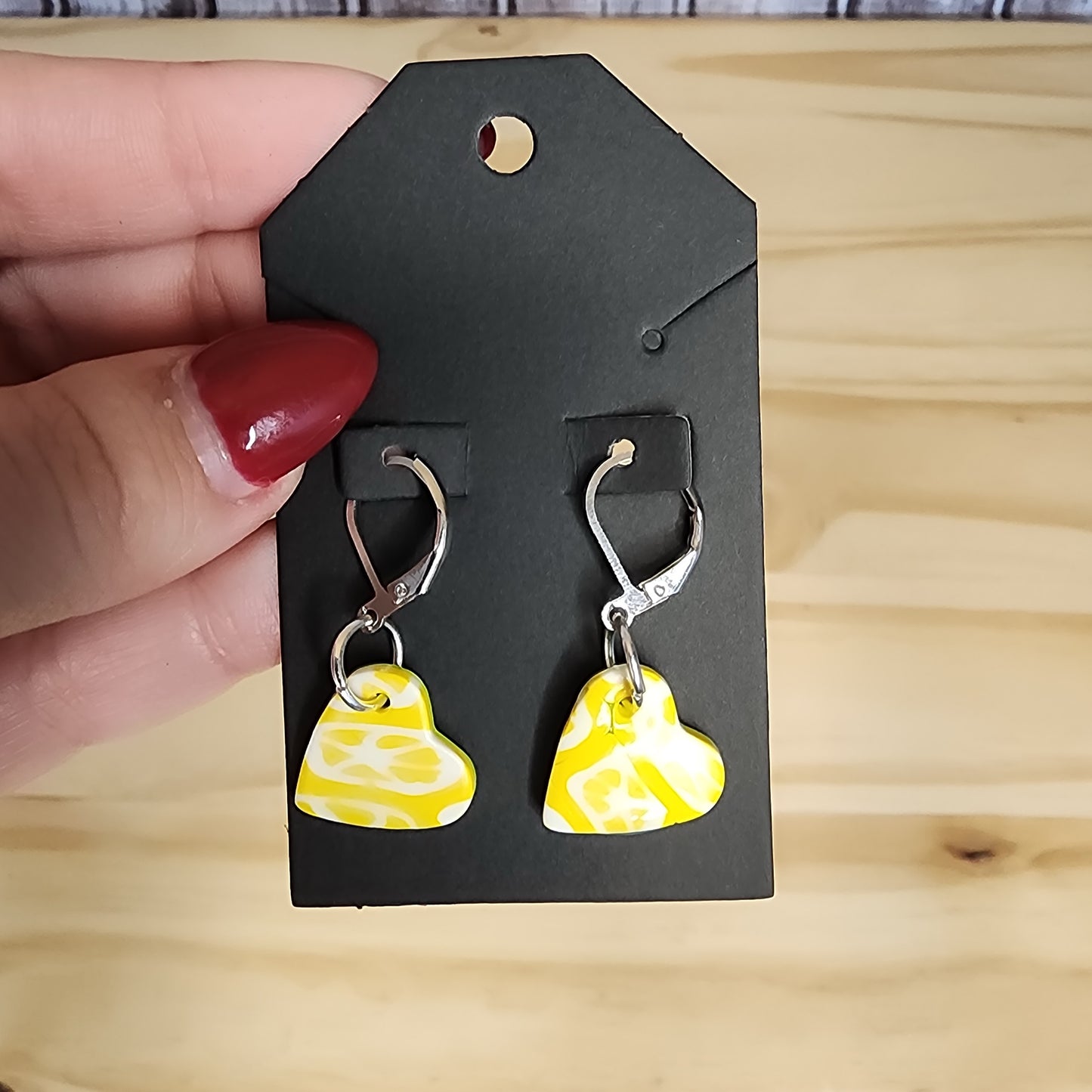 Yellow Citrus Stitch Marker