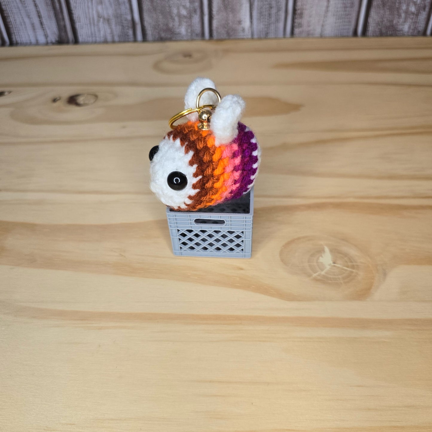Queer Bee Keychains