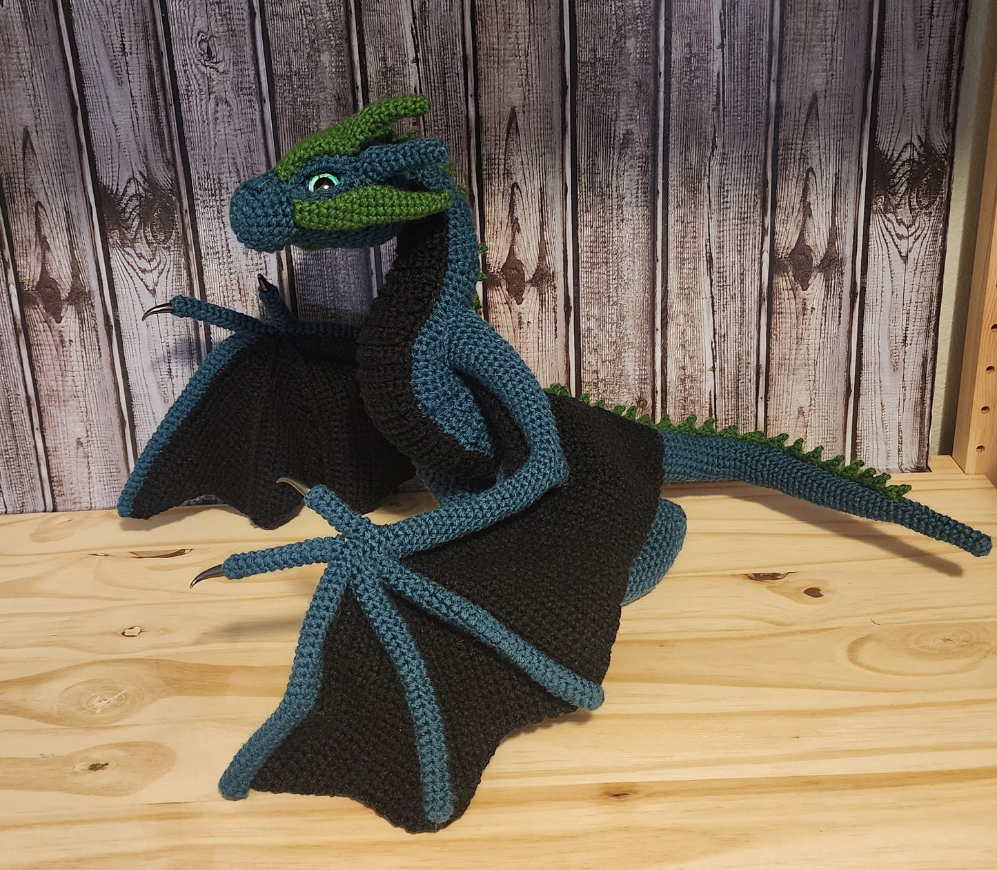 Teal Wyvern Sticker