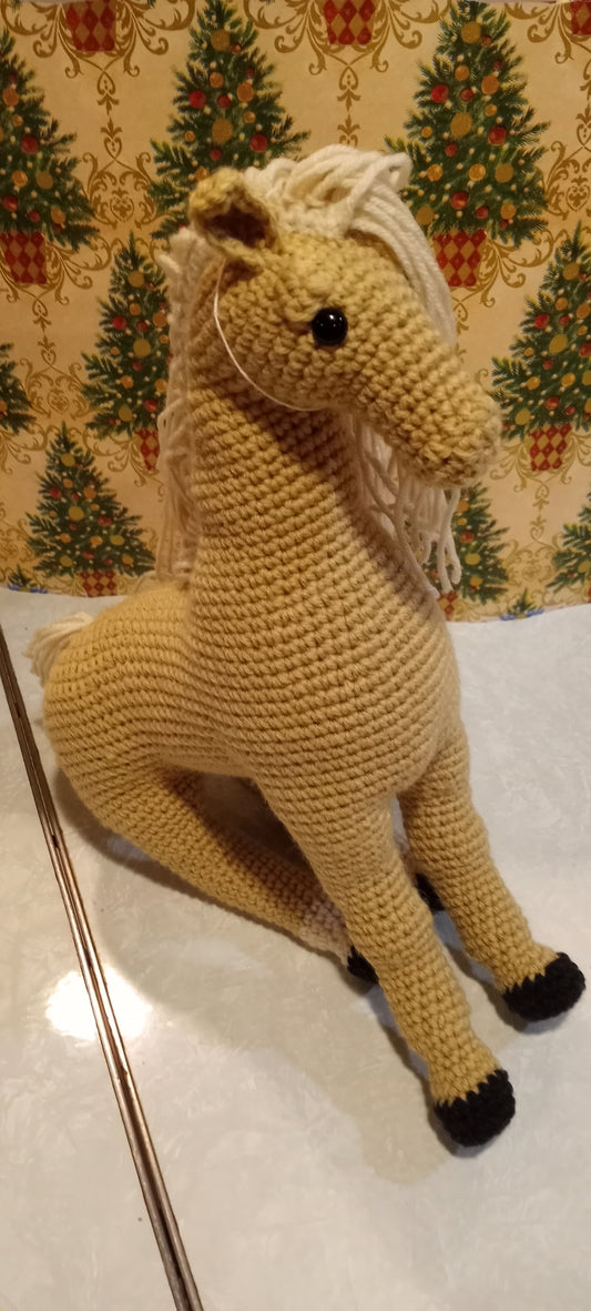 Large Palomino Horse RTS