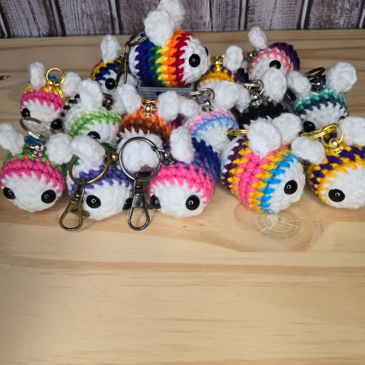 Queer Bee Keychains